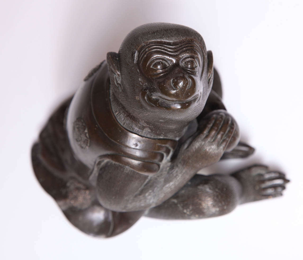 Japanese Bronze Monkey, Meiji period 6