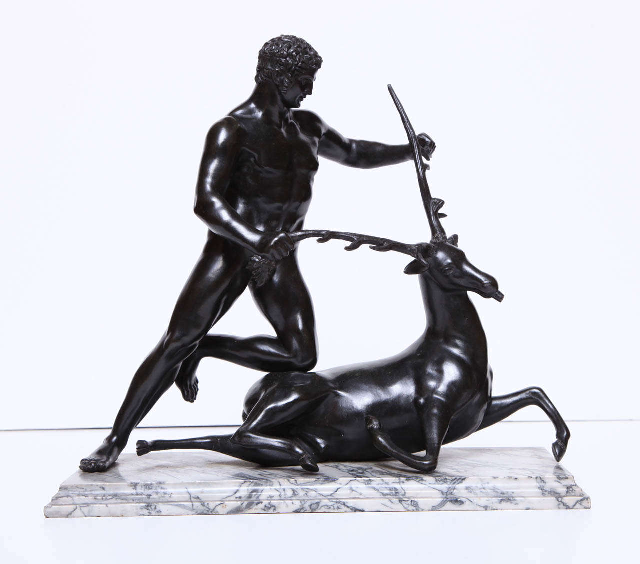 Neoclassical A 19th Century Continental Bronze Sculpture