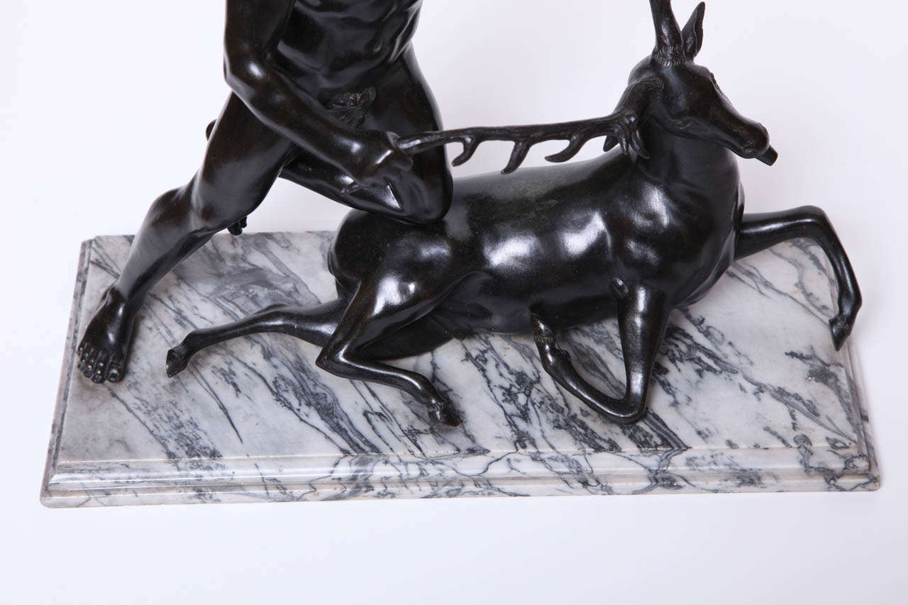 A 19th Century Continental Bronze Sculpture 2