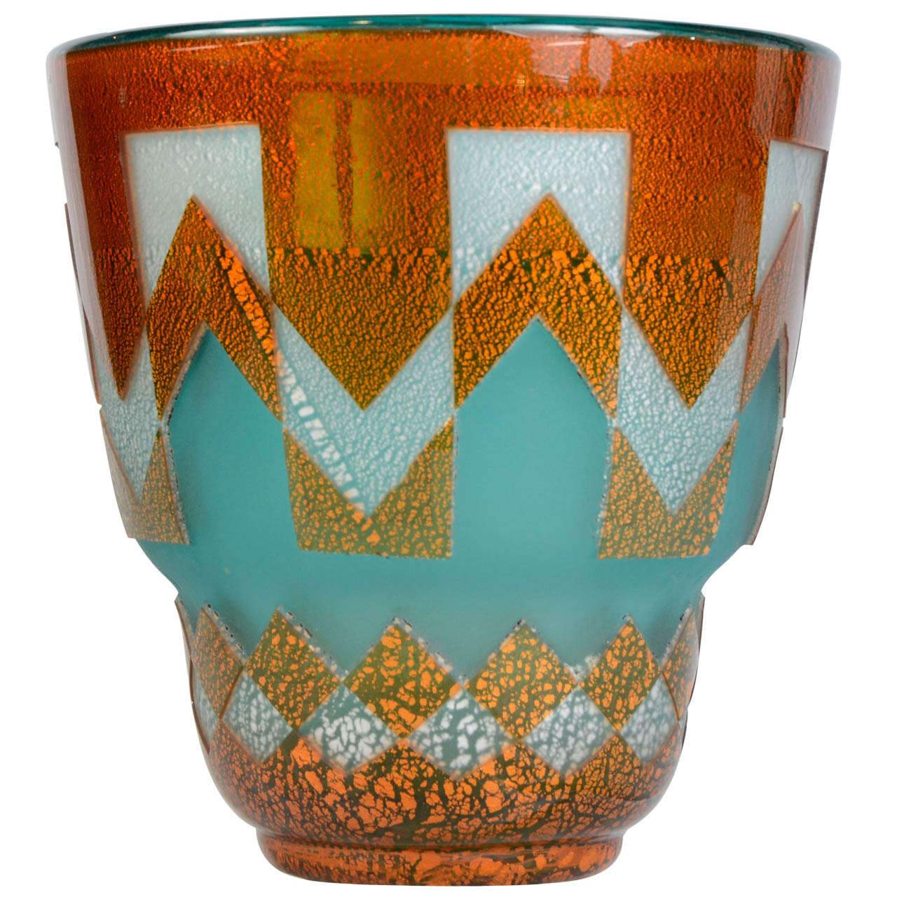 Large Art Deco Vase For Sale