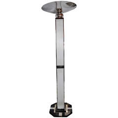 Art Deco Style Floor Light Square Column Lamp