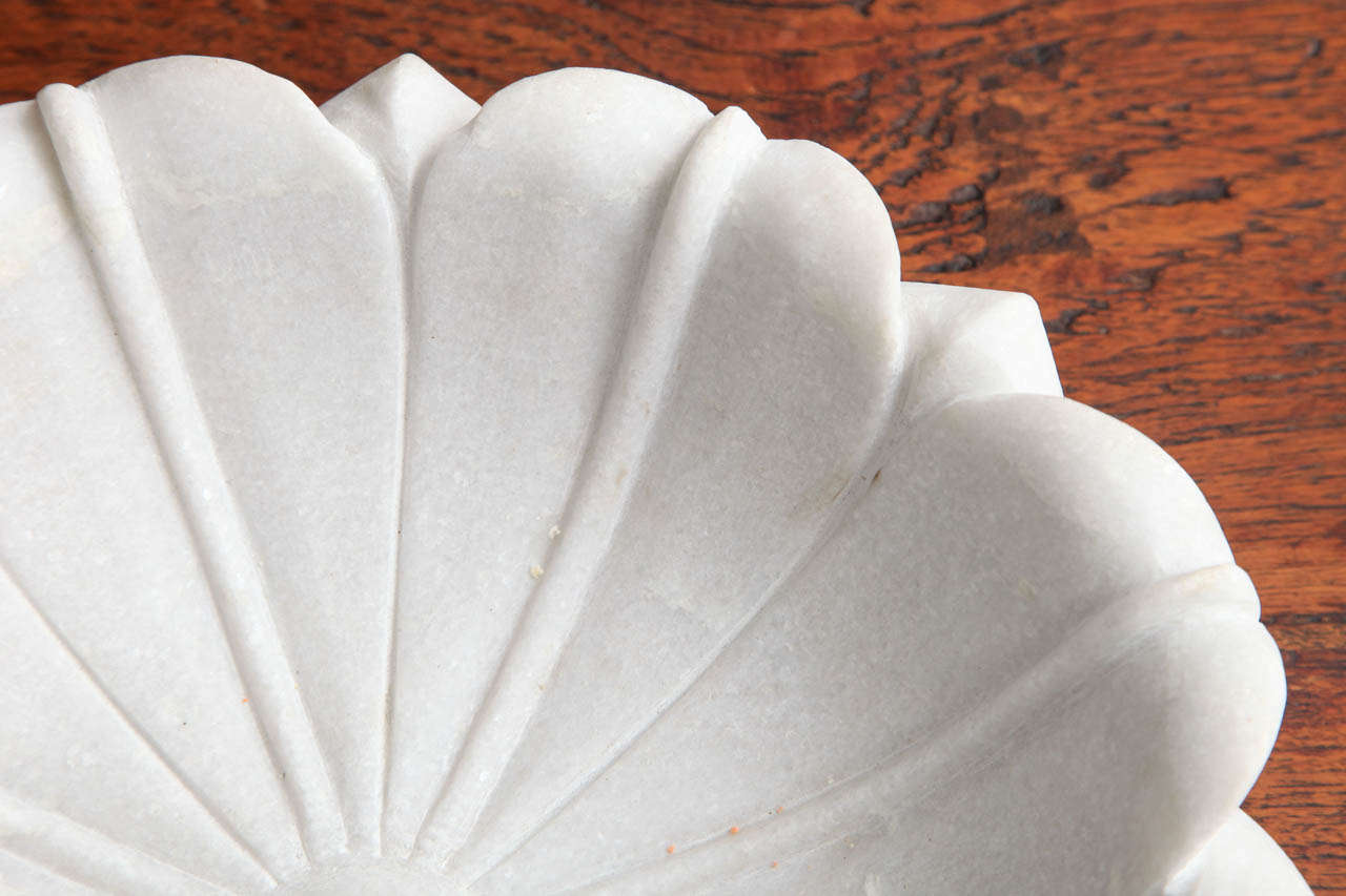Carved Marble Lotus Bowl at 1stDibs marble bowls for sale, lotus bowls for sale, marble lotus