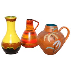 Set of 1950s West Germany Vases