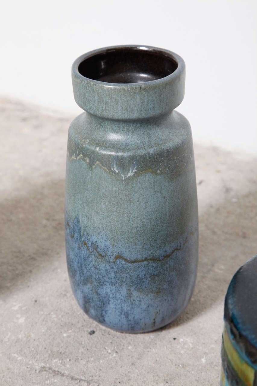 Glazed Group of Iconic Ceramic West-Germany Vases