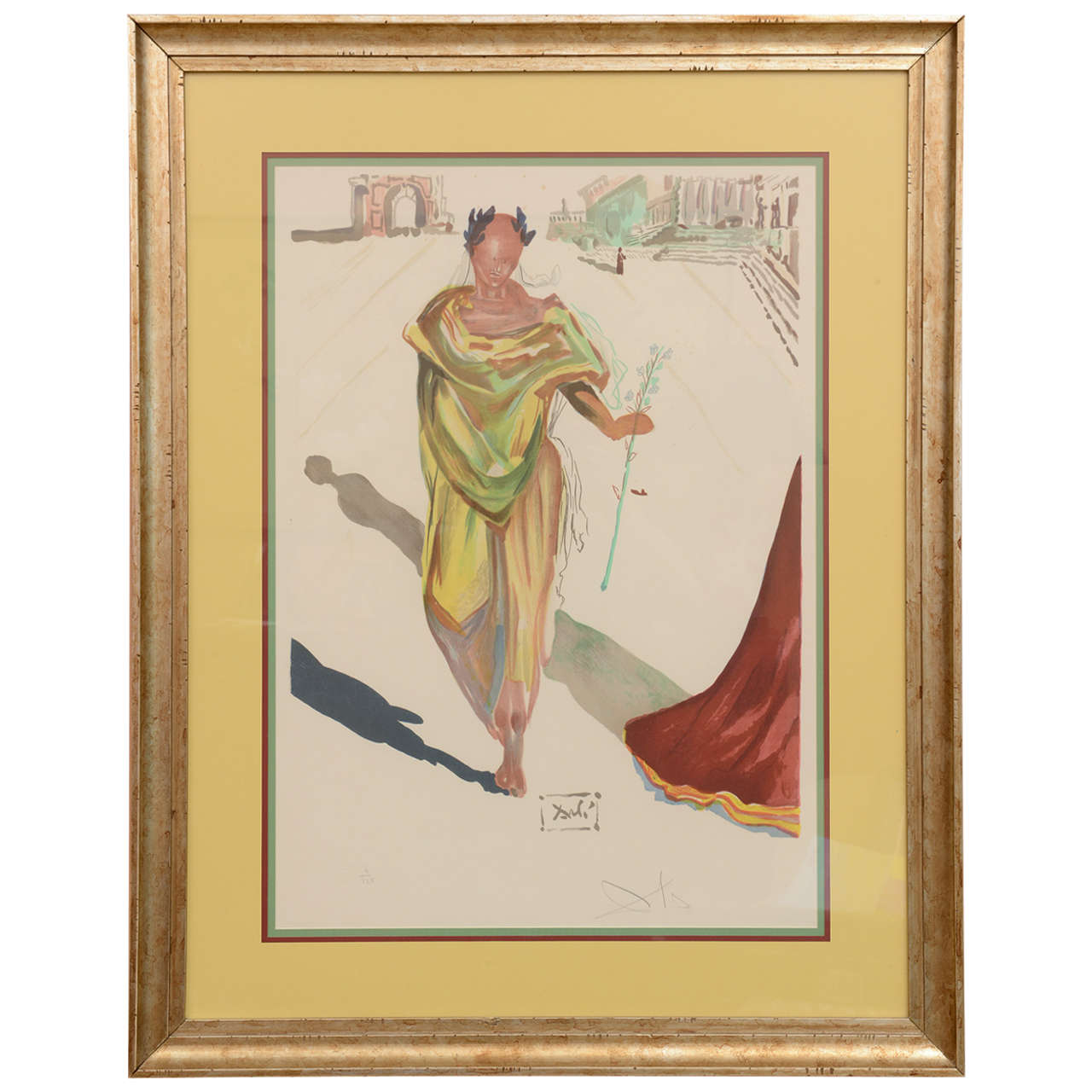 Salvador Dali Lithographie, „Apollo“, 1970er-Jahre im Angebot