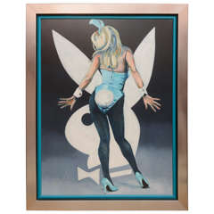 Victoria Fuller picture on canvas "Back Bunny", 2005