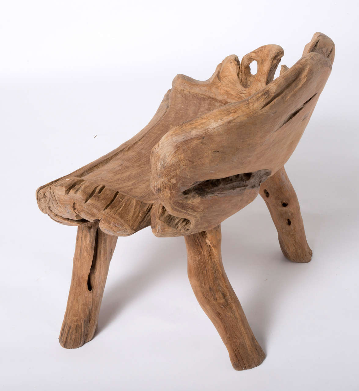 Wood Pine Driftwood Chair