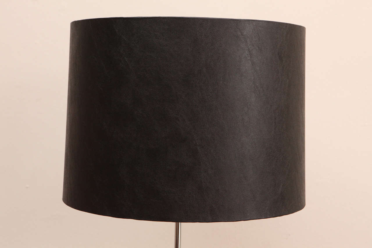 Unknown Adjustable Chrome Floor Lamp For Sale