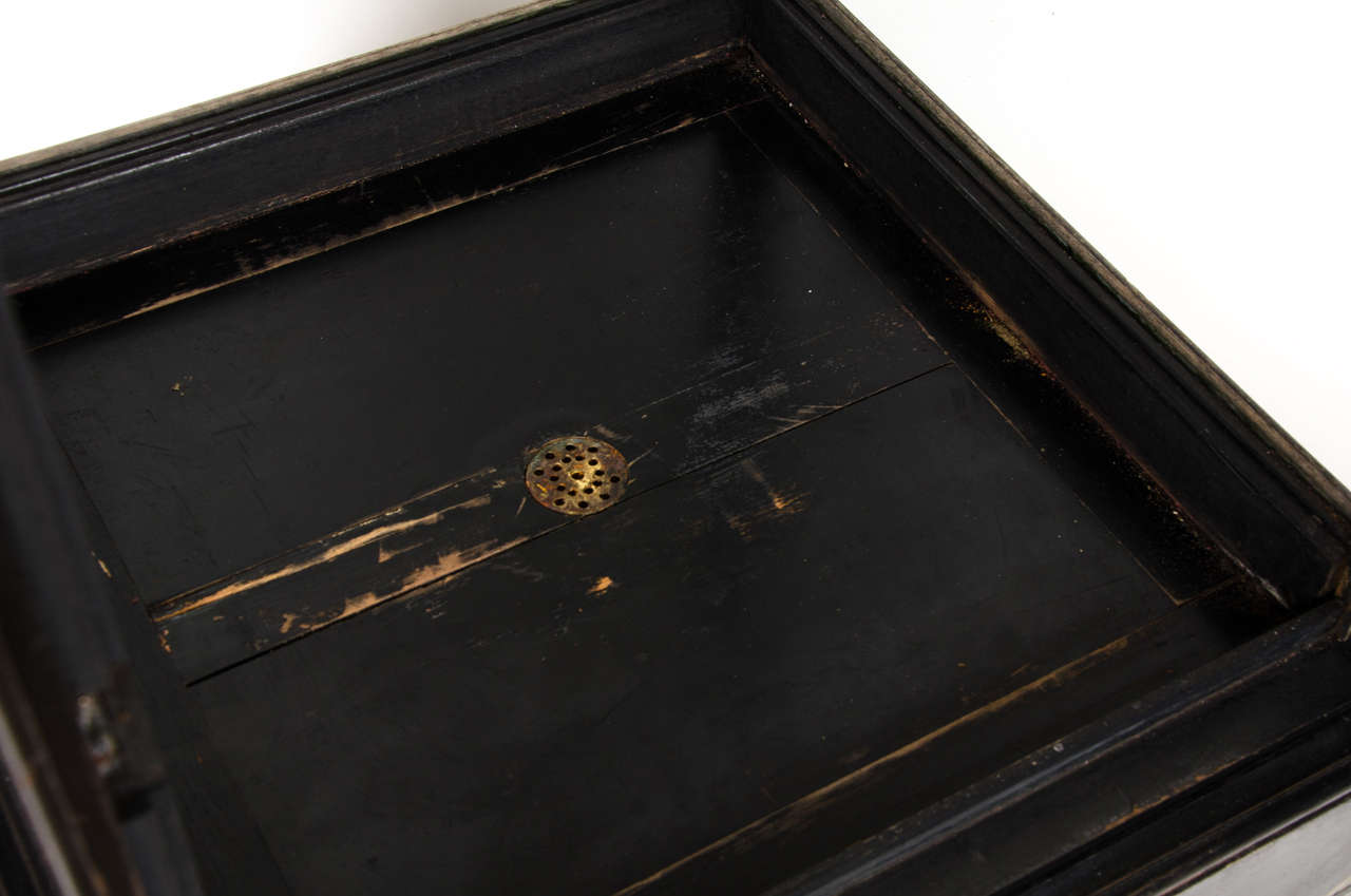 19th Century Antique Mahogany Vitrine Display Cabinet