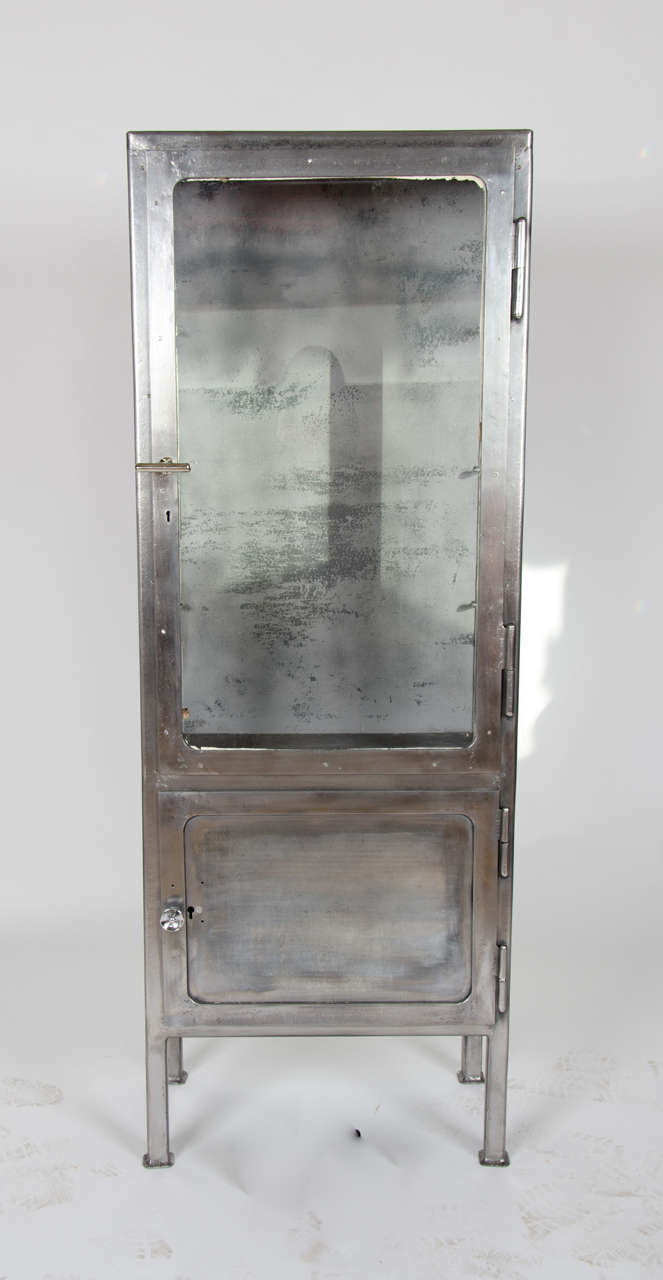 Vintage 1930s Polished Metal Medicine at 1stDibs 1930s