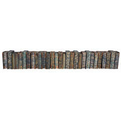 Marbleized Edged Books