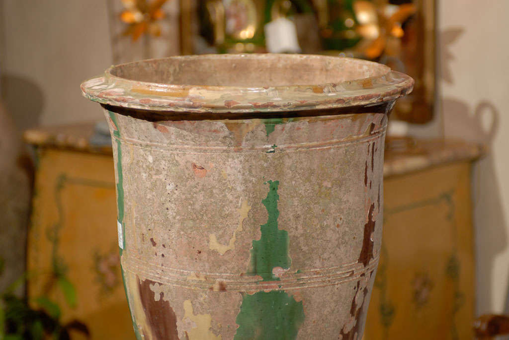 19th C. Terra Cotta Pot from Anduze, France