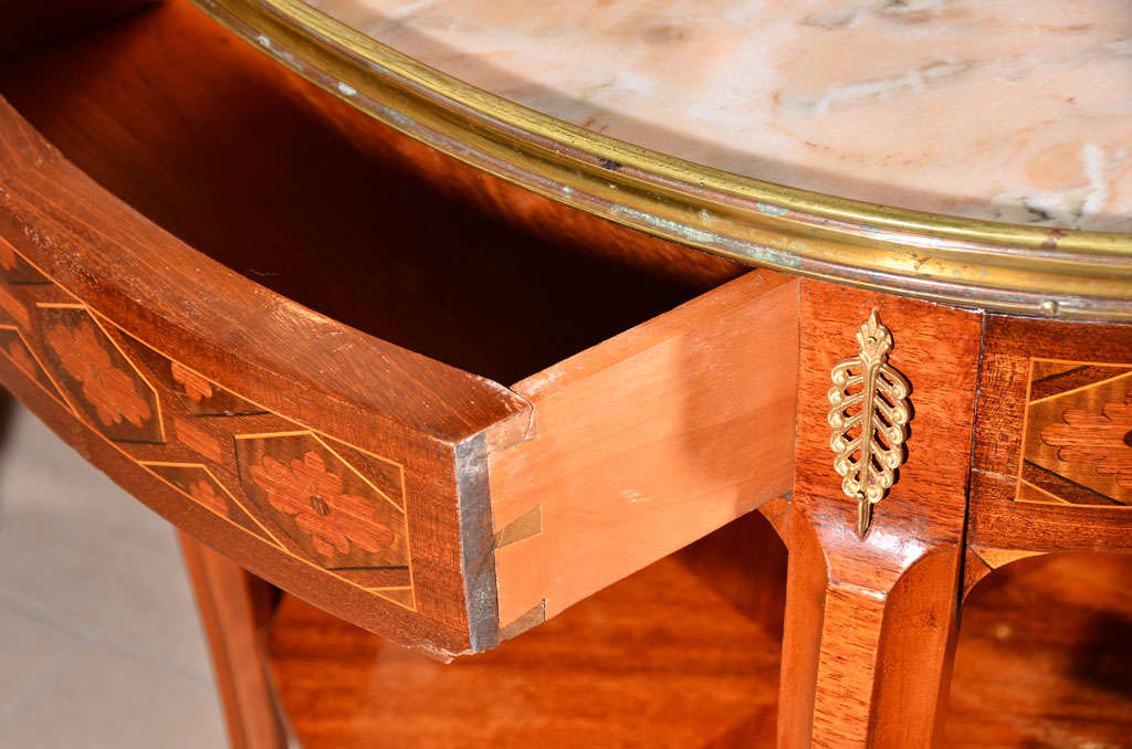late 19th c Louis  XVI  side tables In Excellent Condition In Dallas, TX