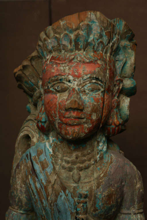 Folk Art Temple Carving