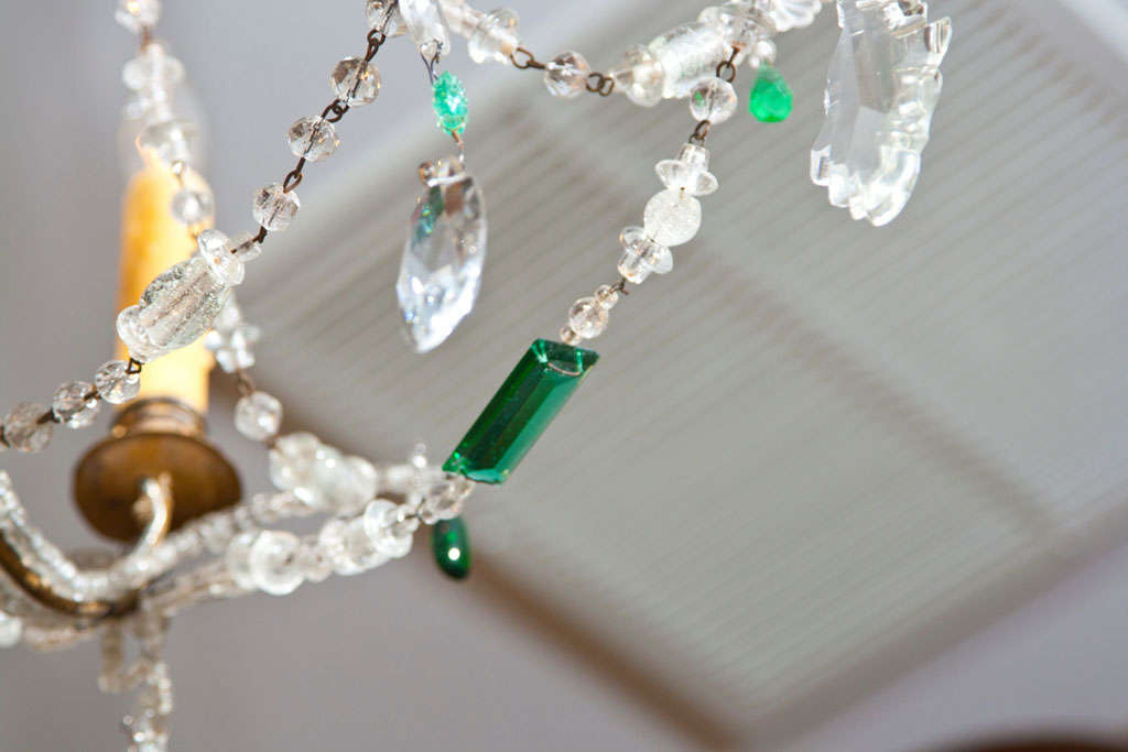 Refined Italian crystal chandelier 3
