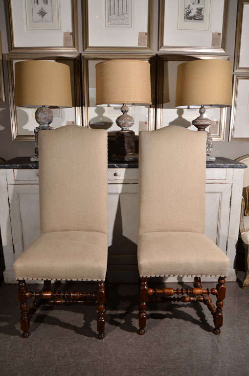 French Pair of Side Chairs
