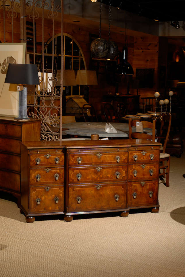 Blickling Oyster Veneer Credenza
