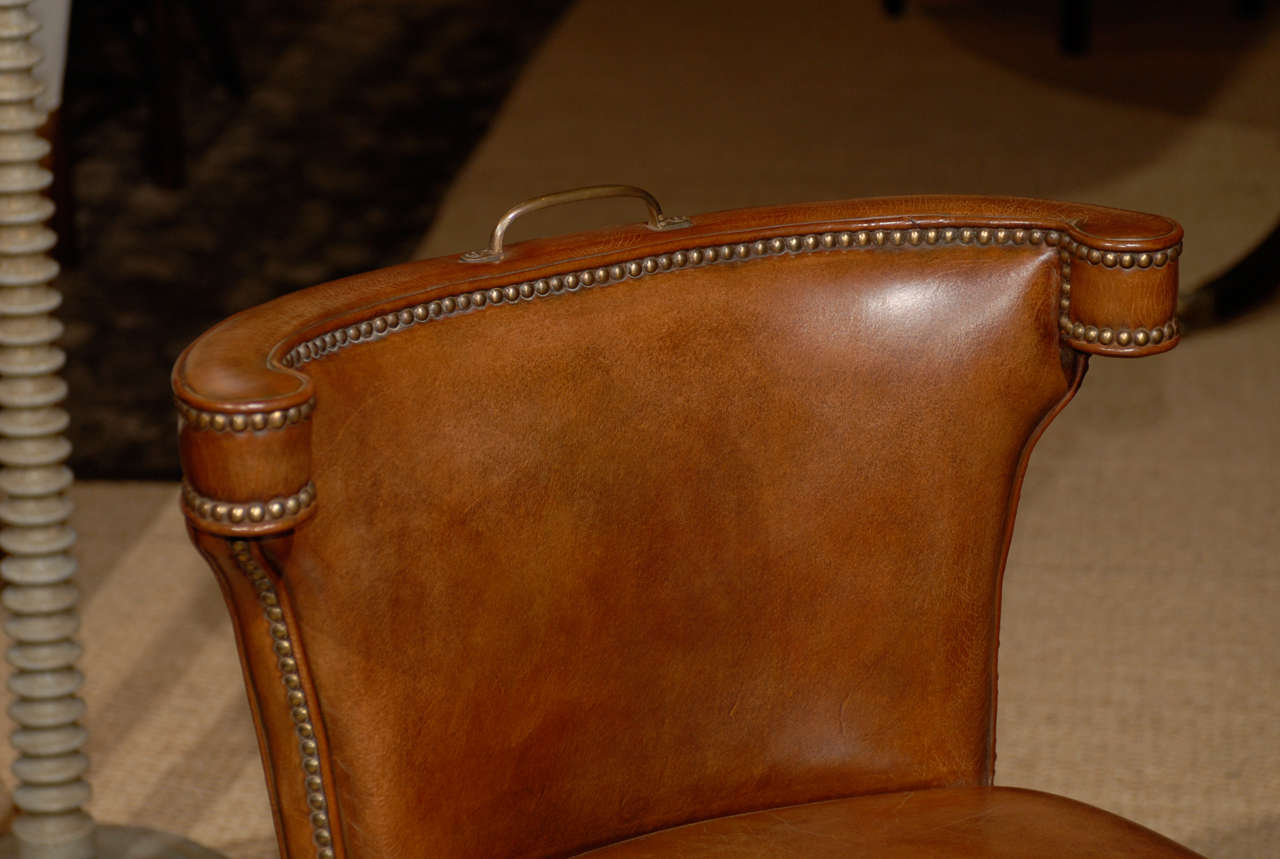 Handel Leather Chair For Sale 2