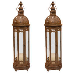 Iron And Glass Lantern
