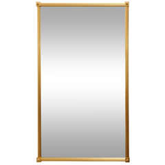Neoclassical Style Bronze Doré Wall Mirror
