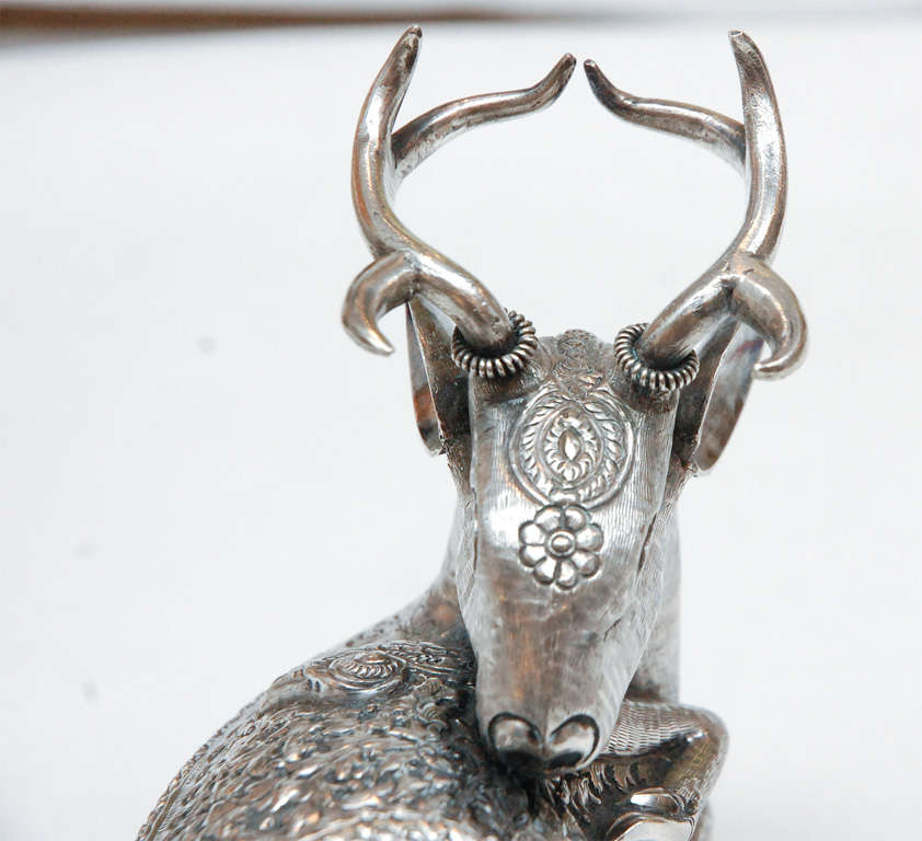 Sterling Silver Stag Box 2