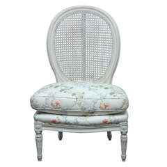 Used William Haines Boudoir Chair from the Rutherford Estate in Beverly Hills