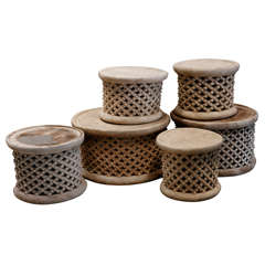 A Collection Of African Tables, C. 1950's