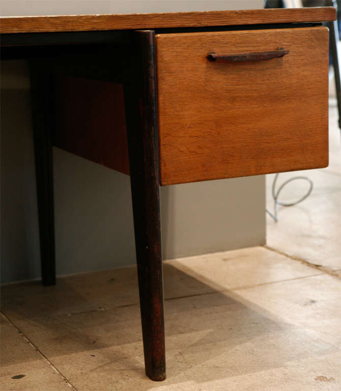 Jean Prouve Standard Desk, France 1950 In Good Condition In Los Angeles, CA