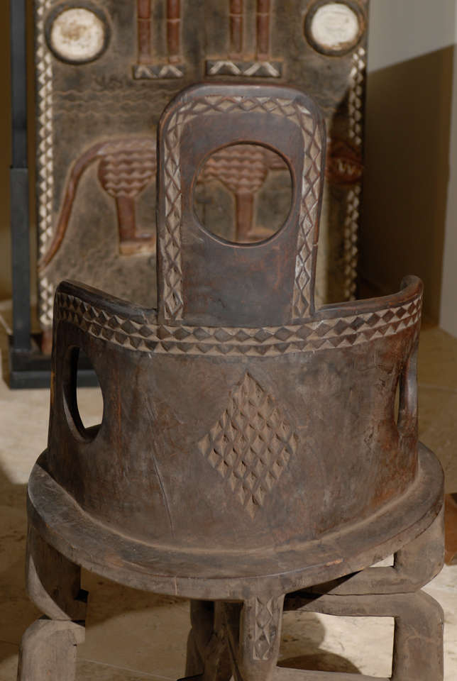African Chair, Tanzinia, Makonde Tribe 1