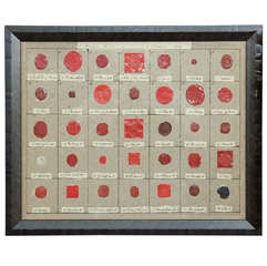 Framed wax seals