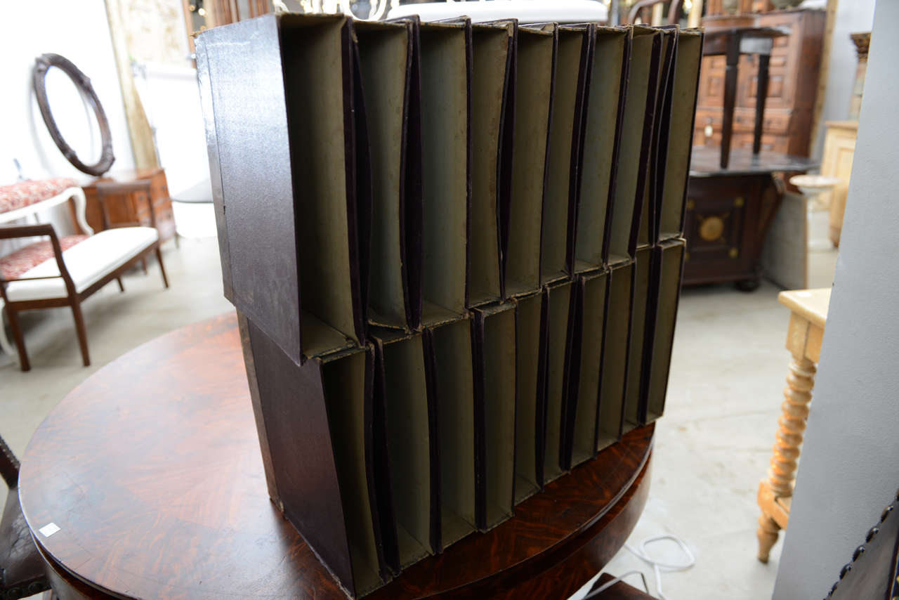 20 Classical Sheet Music Storage Boxes In Distressed Condition In West Palm Beach, FL
