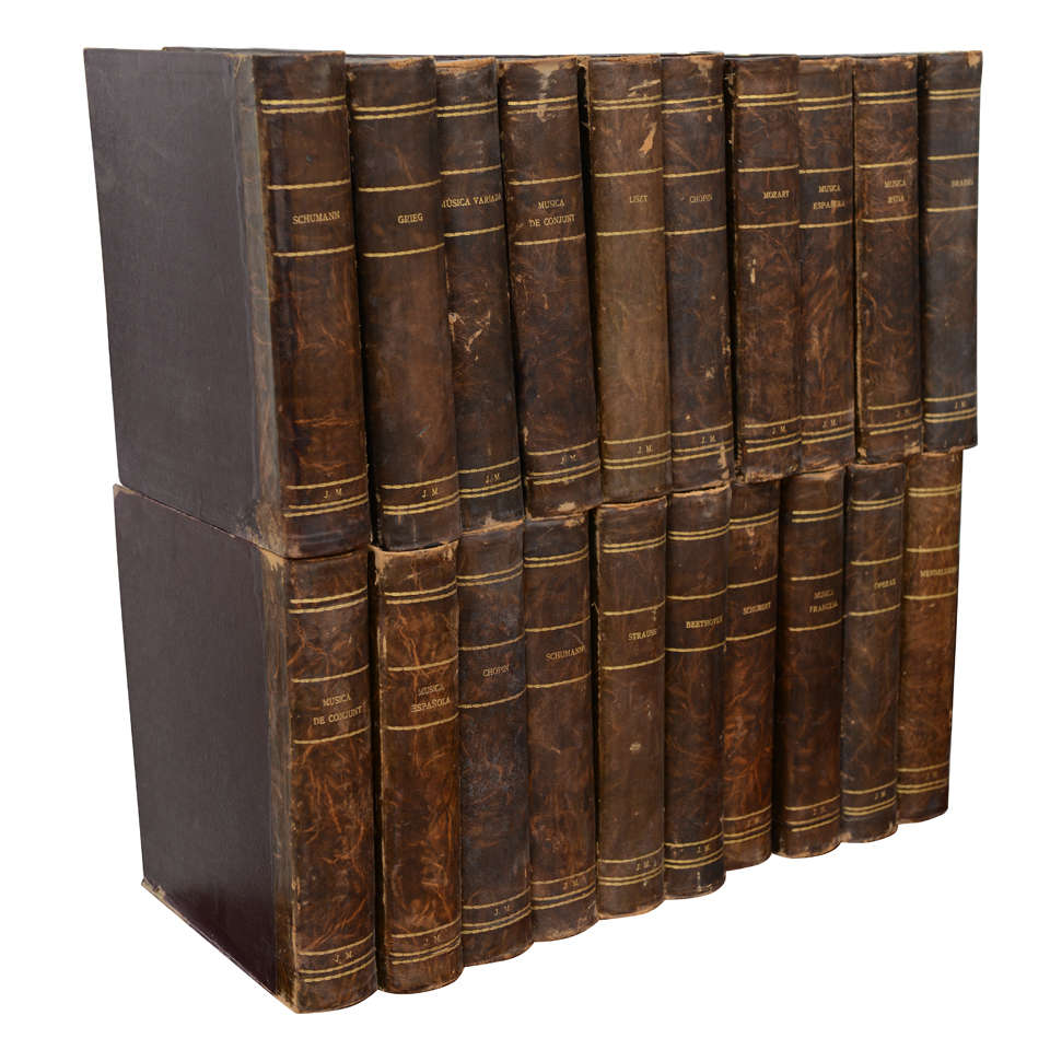 20 Classical Sheet Music Storage Boxes
