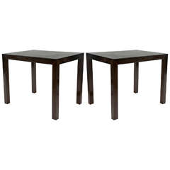 Pair of Edward Wormley for Dunbar Parsons Tables