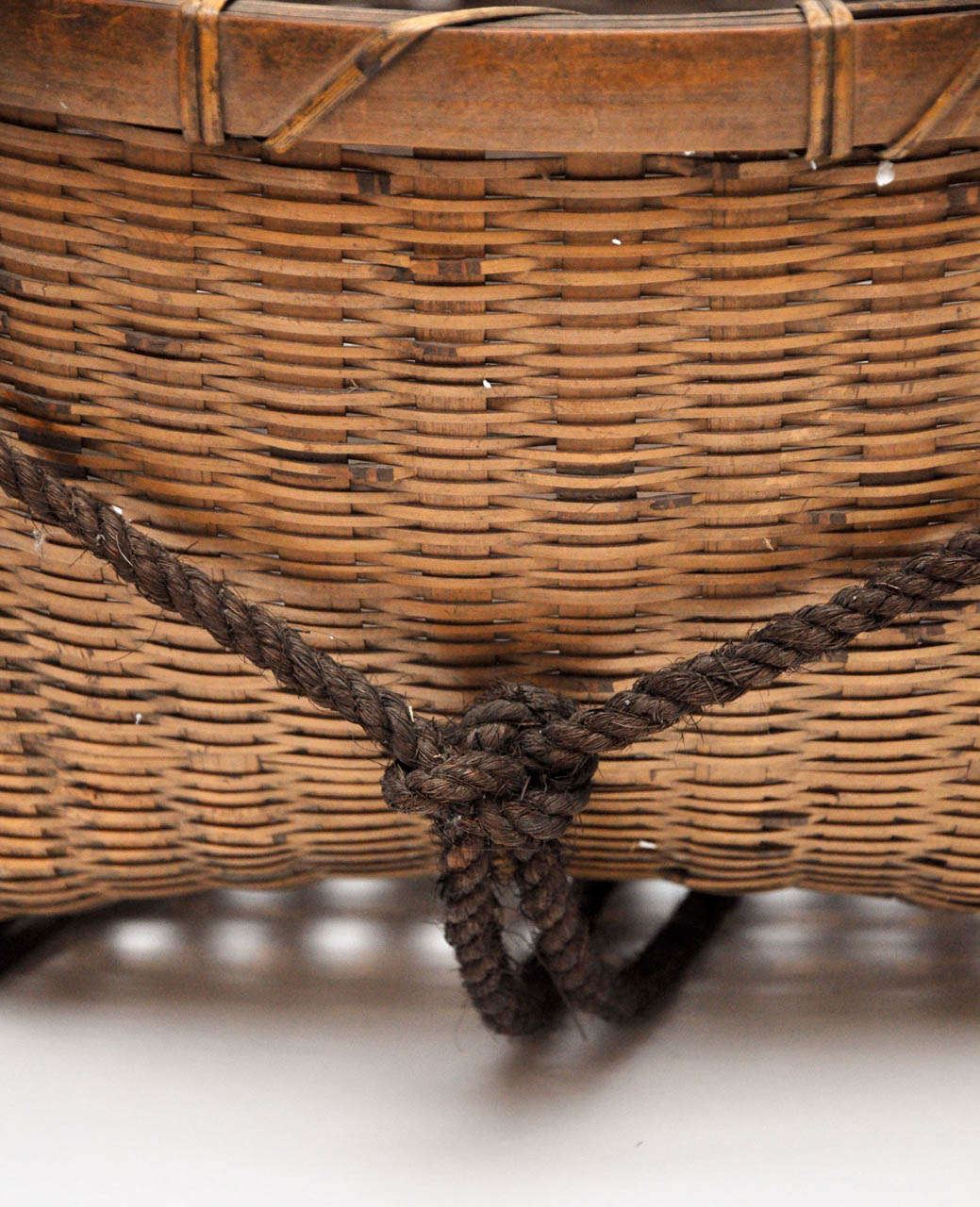 20th Century Japanese Fishing Basket For Sale 1