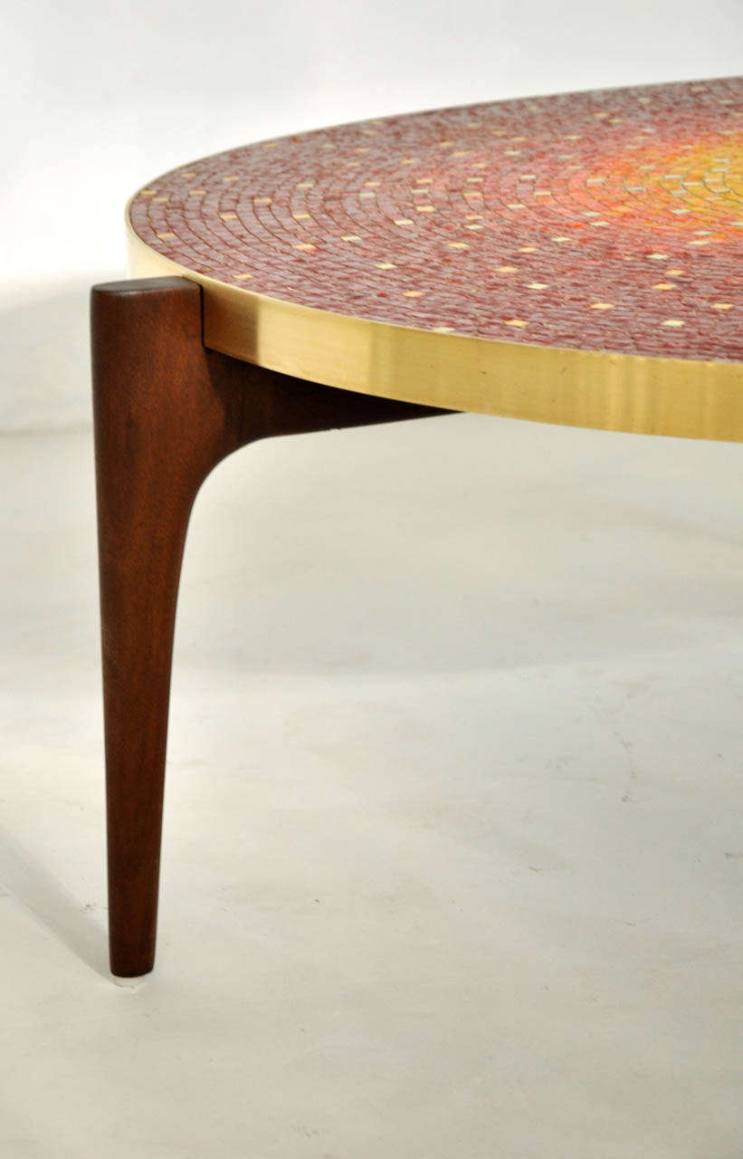 Mid-20th Century Vladimir Kagan Mosaic Coffee Table