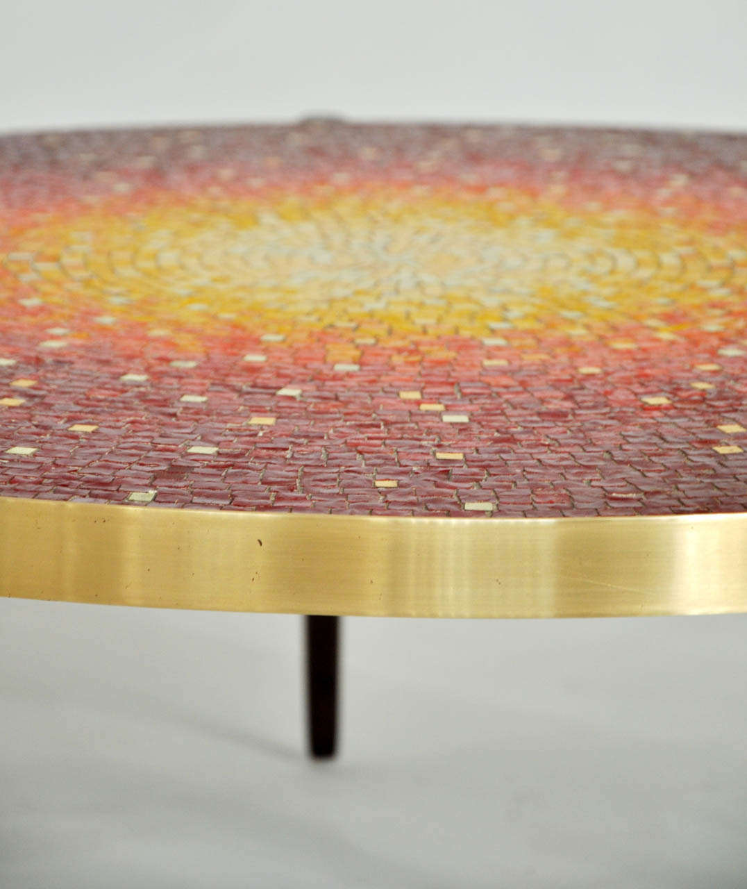 Brass Vladimir Kagan Mosaic Coffee Table