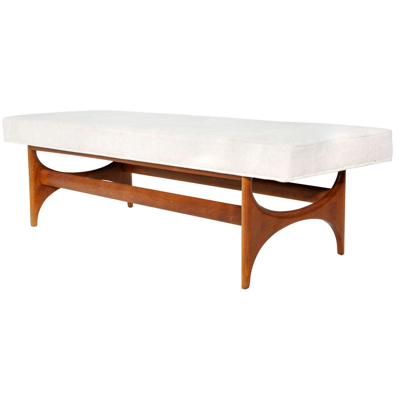 Midcentury Sculptural Bench At 1stdibs