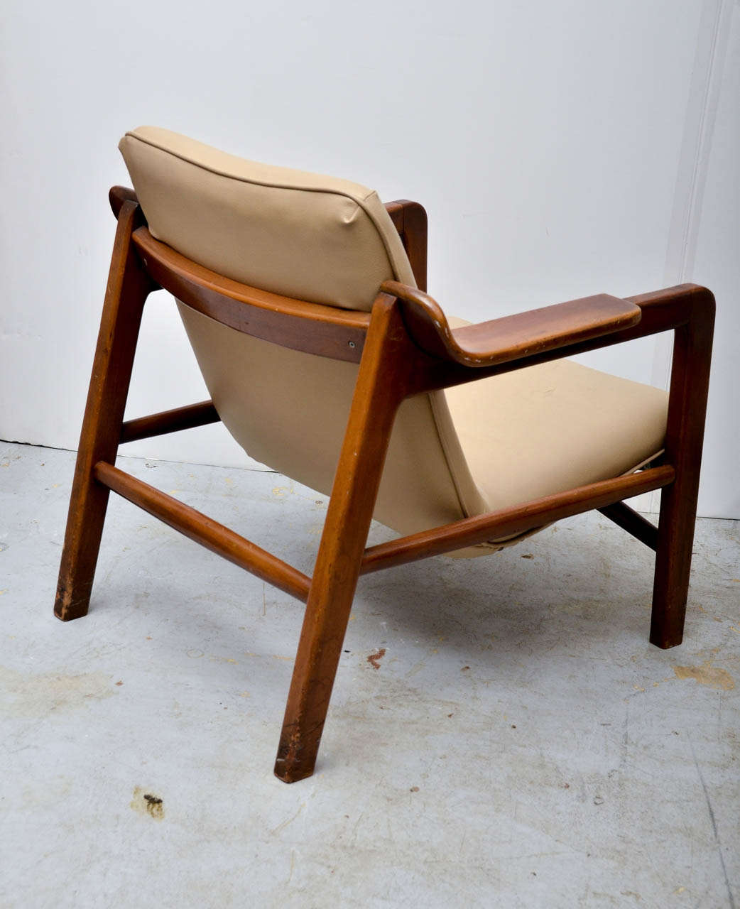 Edvard and tove kinvt- larsen lounge chair In Excellent Condition In East Hampton, NY