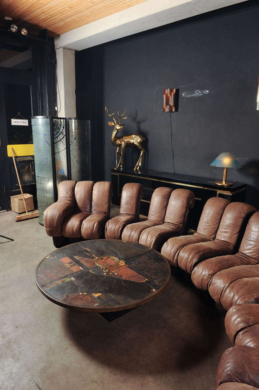 Wonderful 17 Pieces DS 600 Sofa In Excellent Condition In Amsterdam, NL