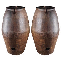 Archaic Indian Grain Vessels, circa 1900