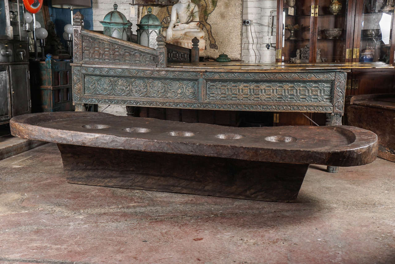 Naga Jackwood Grain Table, circa 1900