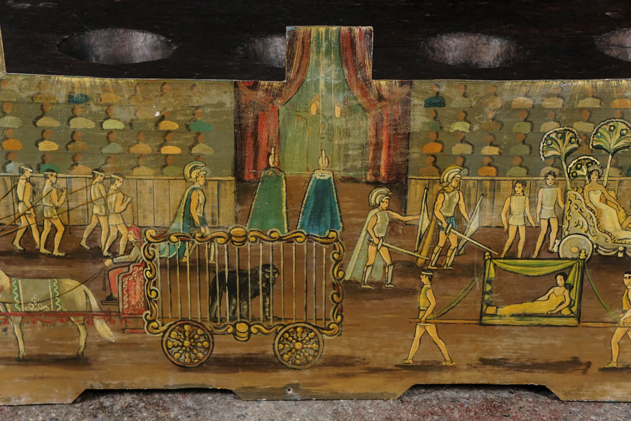 American Folk Art Carousel Surrounds, circa 1954