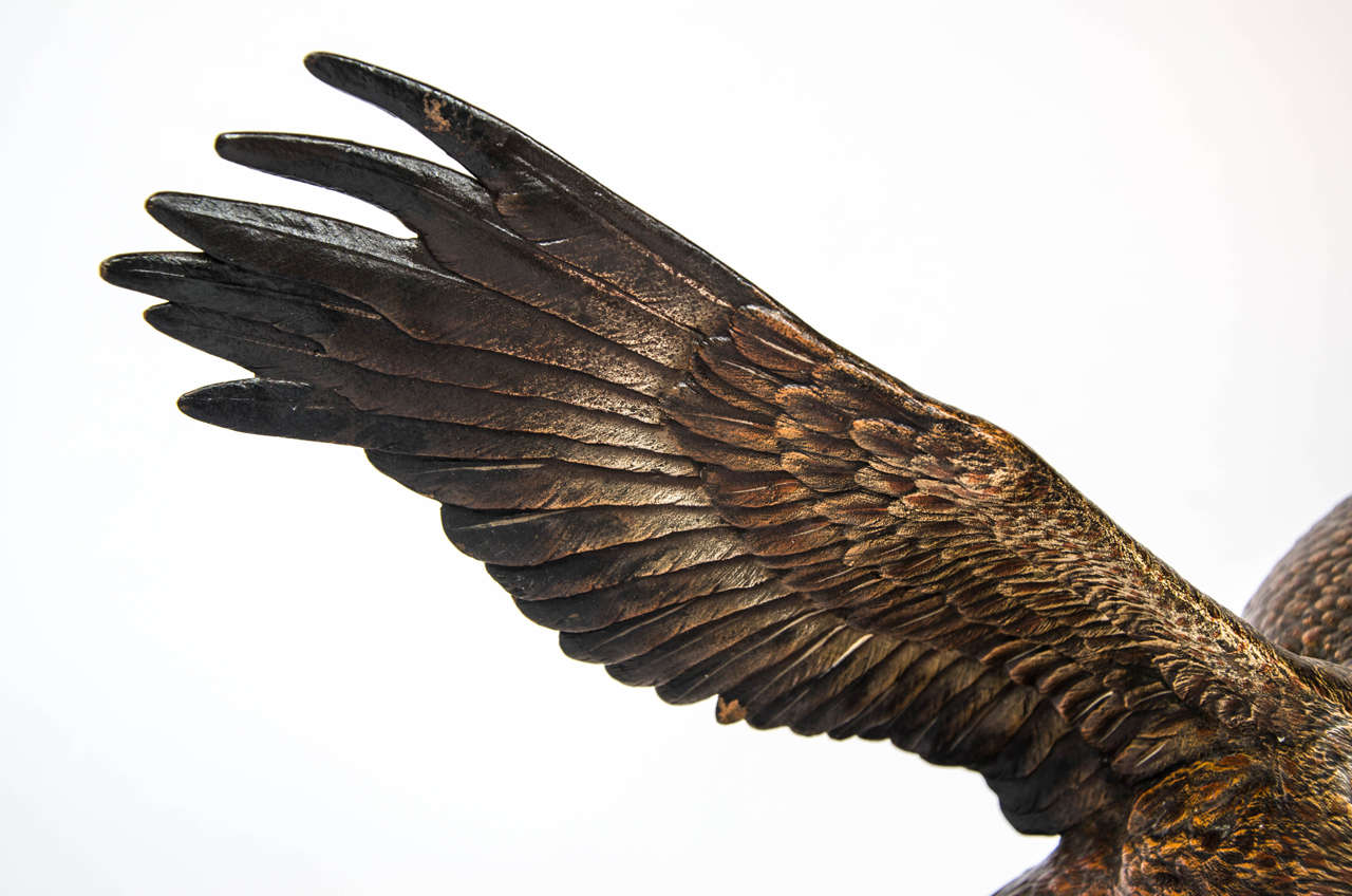 20th Century Bergman Bronze Eagle