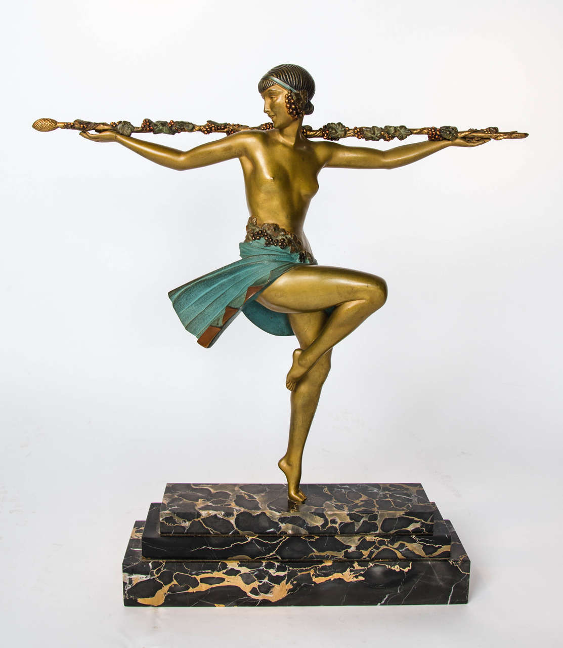 Art Deco Bronze Figure by le Faguays