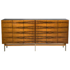 Impressive Geometrical Rosewood Sideboard