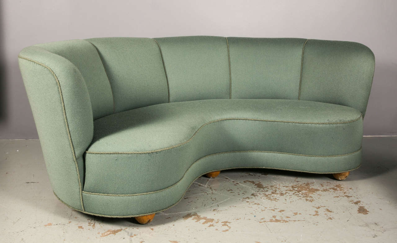 1950 Curved Sofa 2