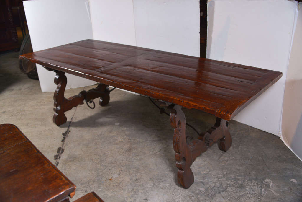 Antique French Catalan Dining Table