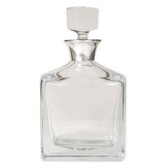 Pair Of Cut Glass Decanters