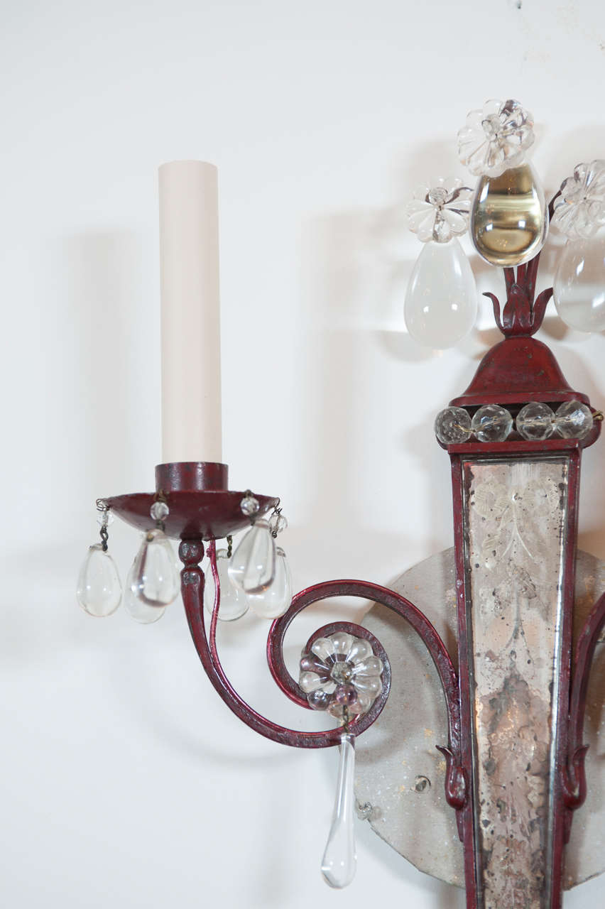 French Pair Of Venetian Style Sconces.