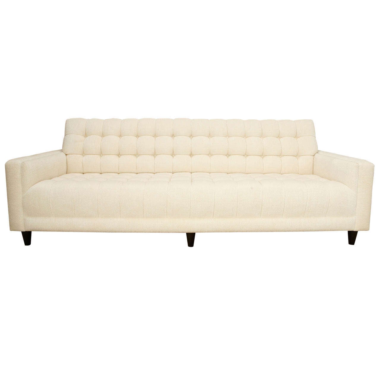 Custom Biscuit-Tufted Sofa by William Haines